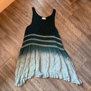 SOLD Free People Voile and Lace Trapeze Slip